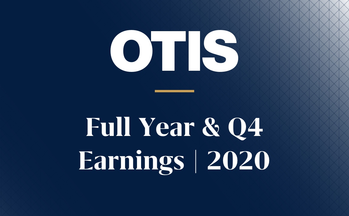 Otis Logo and fourth quarter earnings 