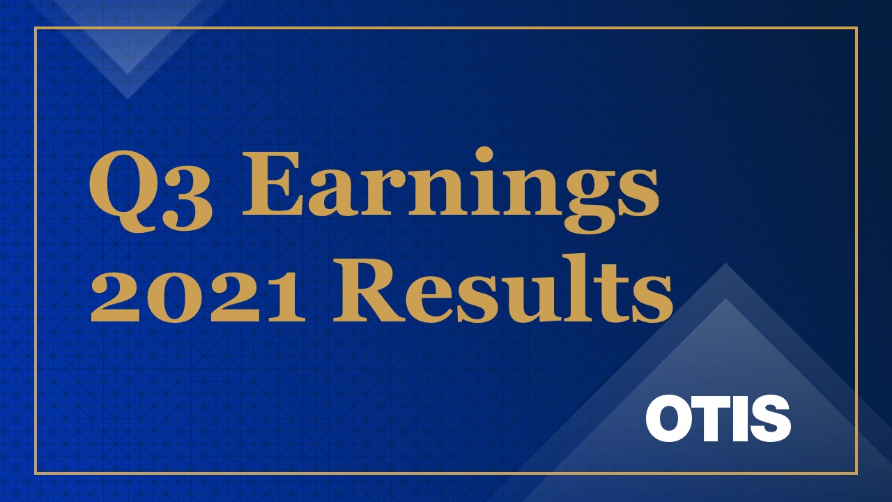 Otis Q3 2021 results 